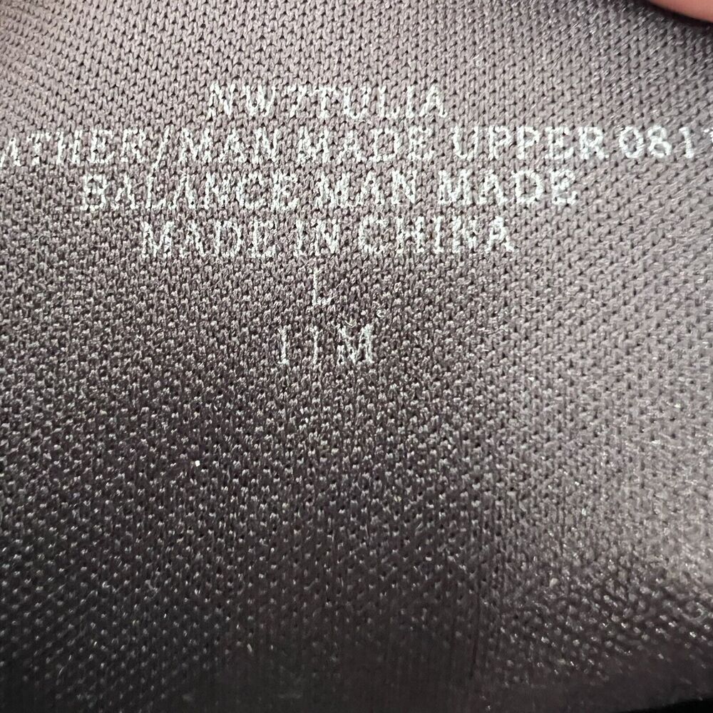 Nine West Size 11 Tulia Leather Wedge Bootie Ankle Boots Shoes Buckle Detail - Picture 7 of 10